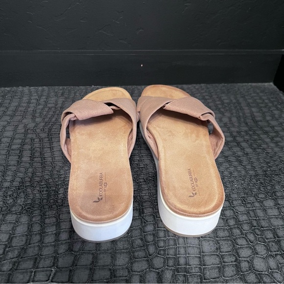 Koolaburra By UGG Womens Size 9 Color Beige/ White 
Platform Slide San-dals - Picture 5 of 7